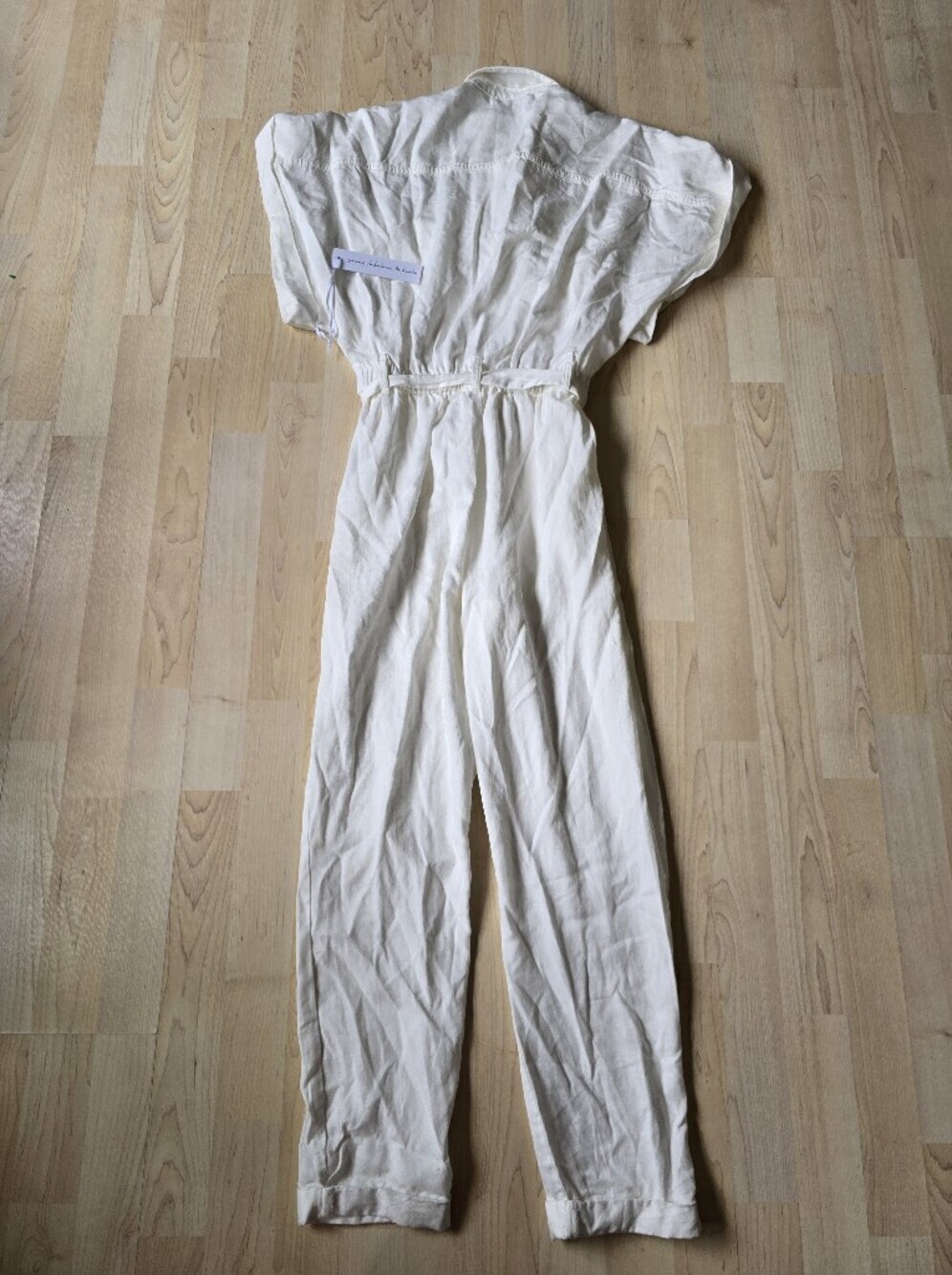 Young Fabulous & Broke White Greylin Utility Jumpsuit Size XS NWT - Picture 2 of 14